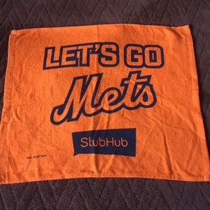 MLB "Let’s Go Mets" Promotional Stubhub Towel